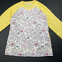 Load image into Gallery viewer, unisex CHICKS, cotton long sleeve pyjama top, EUC, size 6,  