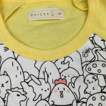 Load image into Gallery viewer, unisex CHICKS, cotton long sleeve pyjama top, EUC, size 6,  