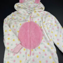 Load image into Gallery viewer, Girls Anko, soft fleece all-in-one pyjamas, EUC, size 4,  