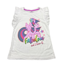 Load image into Gallery viewer, Girls My Little Pony, lightweight t-shirt / top, FUC, size 6,  