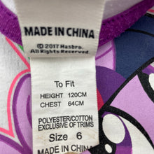 Load image into Gallery viewer, Girls My Little Pony, lightweight t-shirt / top, FUC, size 6,  