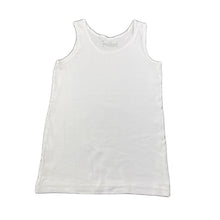 Load image into Gallery viewer, Boys Target, white cotton singlet top, GUC, size 6-8,  