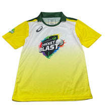 Load image into Gallery viewer, unisex ASICS, Cricket Australia cricket blast top, EUC, size 12,  