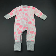 Load image into Gallery viewer, Girls Bonds, zip wondersuit / zippy / romper, pilling, FUC, size 000,  