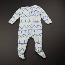 Load image into Gallery viewer, unisex Cotton On, stretchy zip coverall / romper, FUC, size 0000,  