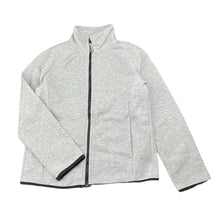 Load image into Gallery viewer, unisex Uniqlo, grey marle zip up sweater, FUC, size 10,  