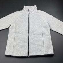 Load image into Gallery viewer, unisex Uniqlo, grey marle zip up sweater, FUC, size 10,  