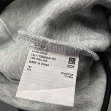 Load image into Gallery viewer, unisex Uniqlo, grey marle zip up sweater, FUC, size 10,  