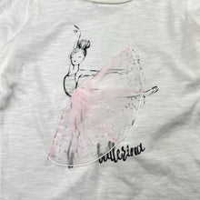 Load image into Gallery viewer, Girls Emerson, long sleeve tee/top, ballerina, FUC, size 4,  