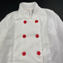 Load image into Gallery viewer, unisex K-Mart, dress-up chef jacket / costume, EUC, size 3-5,  