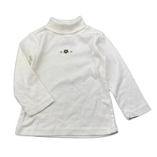 Load image into Gallery viewer, Girls Kids Stuff, embroidered skivvy top, EUC, size 2,  