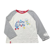 Load image into Gallery viewer, unisex Disney, cotton long sleeve tee/top, Mickey &amp; Donald, FUC, size 6,  