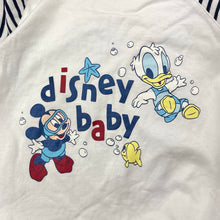 Load image into Gallery viewer, unisex Disney, cotton long sleeve tee/top, Mickey &amp; Donald, FUC, size 6,  