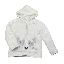 Load image into Gallery viewer, Girls Target, soft fleece hooded jacket, GUC, size 4,  