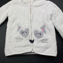 Load image into Gallery viewer, Girls Target, soft fleece hooded jacket, GUC, size 4,  