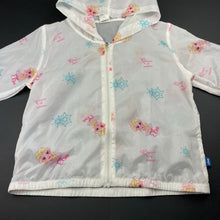 Load image into Gallery viewer, Girls Disney, Frozen Elsa ultra lightweight jacket, EUC, size 6,  