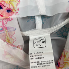 Load image into Gallery viewer, Girls Disney, Frozen Elsa ultra lightweight jacket, EUC, size 6,  