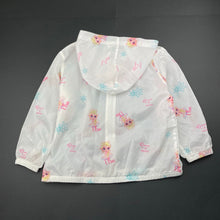 Load image into Gallery viewer, Girls Disney, Frozen Elsa ultra lightweight jacket, EUC, size 6,  