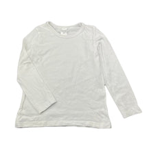 Load image into Gallery viewer, unisex Target, white cotton long sleeve tee/top, EUC, size 3,  