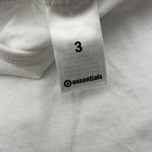 Load image into Gallery viewer, unisex Target, white cotton long sleeve tee/top, EUC, size 3,  