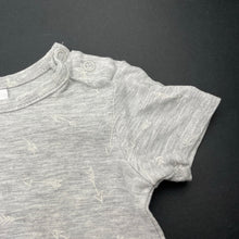 Load image into Gallery viewer, unisex Target, grey marle stretchy tee/top, GUC, size 00,  