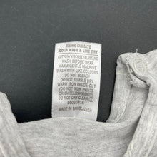 Load image into Gallery viewer, unisex Target, grey marle stretchy tee/top, GUC, size 00,  