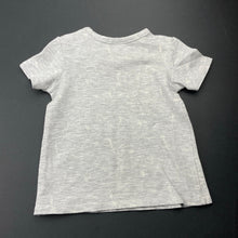 Load image into Gallery viewer, unisex Target, grey marle stretchy tee/top, GUC, size 00,  