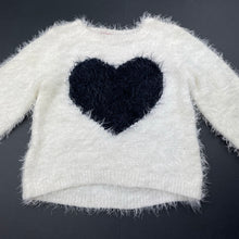 Load image into Gallery viewer, Girls Sprout, soft feel fluffy sweater / jumper, GUC, size 1,  