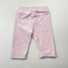 Load image into Gallery viewer, Girls Target, pink velour pants/bottoms, GUC, size 000,  