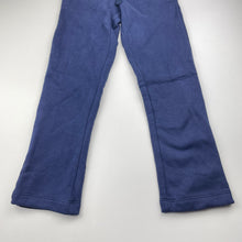 Load image into Gallery viewer, unisex Target, navy fleece lined track pants, Inside leg: 52cm, FUC, size 6,  