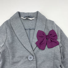 Load image into Gallery viewer, Girls H&amp;M, grey lightweight jacket, GUC, size 4,  