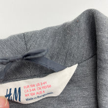 Load image into Gallery viewer, Girls H&amp;M, grey lightweight jacket, GUC, size 4,  