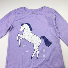 Load image into Gallery viewer, Girls Kids &amp; Co, cotton long sleeve tee / top, marks on back, FUC, size 6,  