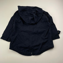 Load image into Gallery viewer, unisex Cotton On, navy lightweight jacket / coat, NEW, size 2,  