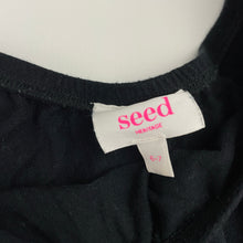 Load image into Gallery viewer, Girls Seed, spliced black tutu dress, wash fade, FUC, size 6-7, L: 57cm