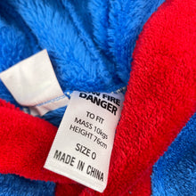 Load image into Gallery viewer, Boys DC Comics, Superman fleece dressing gown/bath robe, EUC, size 0,  