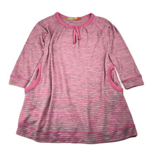 Load image into Gallery viewer, Girls Lily &amp; Dan, merino wool lightweight knit dress, EUC, size 5, L: 54cm