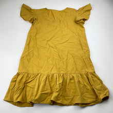 Load image into Gallery viewer, Girls Cotton On, mustard cotton dress, EUC, size 6, L: 59cm