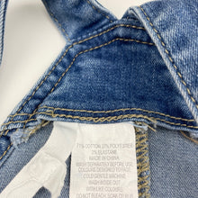 Load image into Gallery viewer, Girls Milkshake, stretch denim overalls / shortalls, GUC, size 8,  