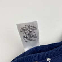 Load image into Gallery viewer, Girls Target, navy cotton long sleeve dress, stars, EUC, size 4, L: 52cm