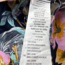Load image into Gallery viewer, Girls Cotton On, navy floral cotton dress, EUC, size 6, L: 64cm