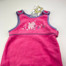 Load image into Gallery viewer, Girls Dymples, fleece sleeping bag, L: 86cm, NEW, size 2,  