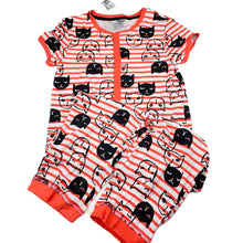 Load image into Gallery viewer, Girls Target, waffle sleepsuit/pyjamas, cats, NEW, size 12,  