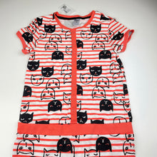 Load image into Gallery viewer, Girls Target, waffle sleepsuit/pyjamas, cats, NEW, size 12,  
