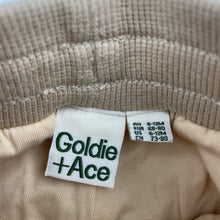 Load image into Gallery viewer, unisex Goldie + Ace, cotton lined fleece pants/bottoms, elasticated, EUC, size 0,  
