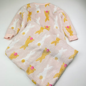 Girls Baby Berry, soft fleece sleeping bag, L: 87cm, EUC, size 3,  