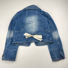 Load image into Gallery viewer, Girls OUCH, blue denim jacket, GUC, size 6,  