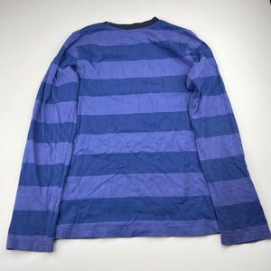 Boys Urban, striped cotton long sleeve tee/top, wash fade, FUC, size 11,  