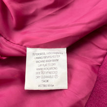 Load image into Gallery viewer, Girls Patch Princess, pink wool blend jacket / coat, L: 57cm, EUC, size 5,  