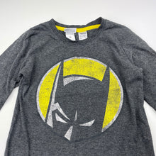 Load image into Gallery viewer, Boys DC Comics, Batman long sleeve pyjama top, FUC, size 6,  